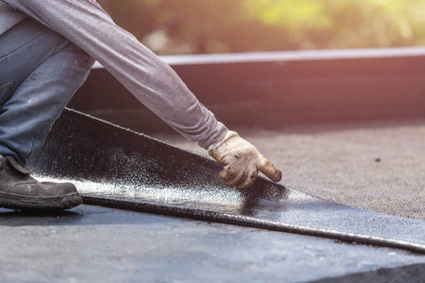 Professional Crawl Space Encapsulation technician working in Amanda, OH